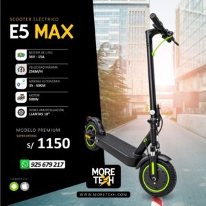 Scooter Eléctrico E5 MAX
